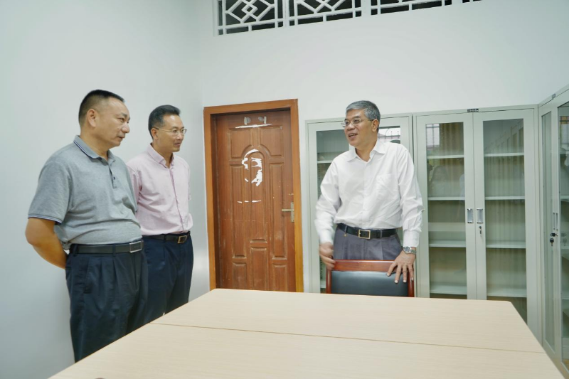 韶关市人大常委会副主任邓小杰到全安镇调研人大换届选举工作