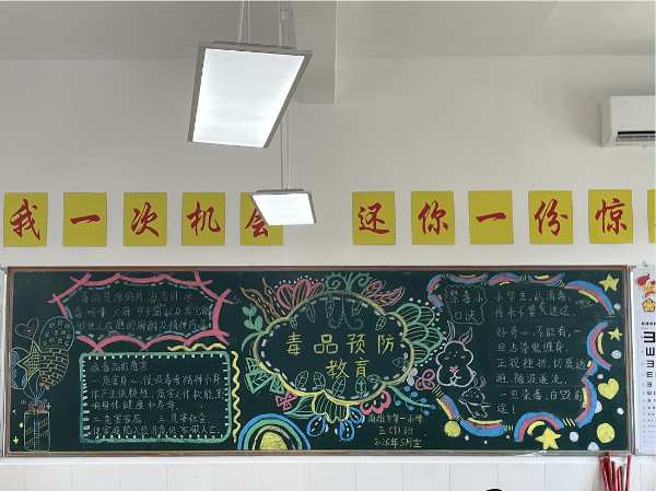 2026年6月南雄市第一小学开展禁毒主题黑板报评比活动.png